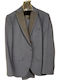 Men's Summer Suit with Vest Blue