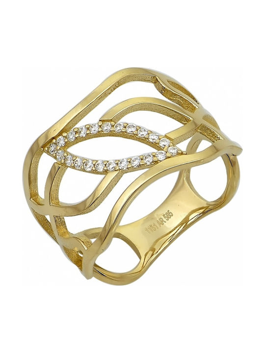 Krini Дамски Пръстен от Злато 14K