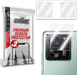 GrizzGlass Hybridglass Προστασία Κάμερας Tempered Glass Διάφανο για το Xiaomi 13T Pro GrizzGlass Hybridglass Προστασία Κάμερας Tempered Glass Διάφανο για το Xiaomi 13T Pro