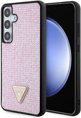 Guess Back Cover Plastic / Silicone Pink (Galaxy S24+)