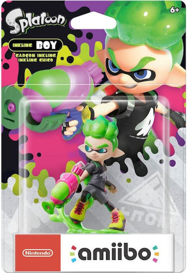 Nintendo Amiibo Splatoon Green Boy Charakterfigur für WiiU/3DS