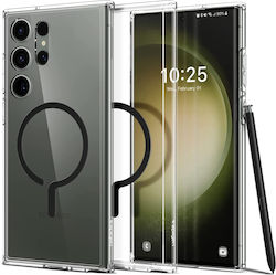 Spigen Ultra Hybrid Onetap Back Cover Σιλικόνης Μαύρο (Galaxy S23 Ultra)