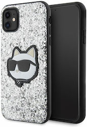 Karl Lagerfeld Back Cover Plastic / Silicone Gray (iPhone 11)