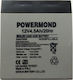 Dahua Μπαταρία UPS με Χωρητικότητα 4.5Ah και Τάση 12V 12V-4.5 1τμχ