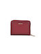Pierre Loues Small Women's Wallet Coins Burgundy