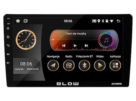 Blow Ραδιόφωνο Αυτοκινήτου 1 DIN (Bluetooth/USB)