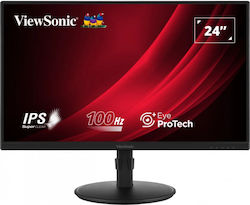 Viewsonic VG2408A IPS Monitor 24" FHD 1920x1080 με Χρόνο Απόκρισης 5ms GTG