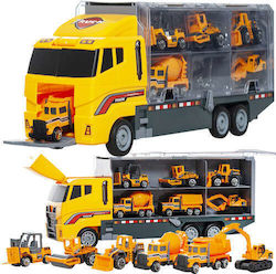 Set aus 6 bunten Fahrzeugen für Kinder Set aus 6 bunten Fahrzeugen für Kinder