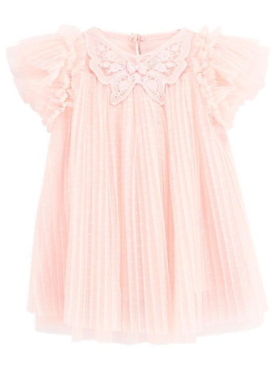 Angel's Face Παιδικό Φόρεμα Τούλινο Ροζ