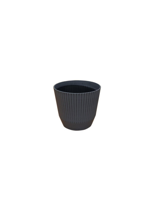 Plastona Flower Pot Grey 02.1157123