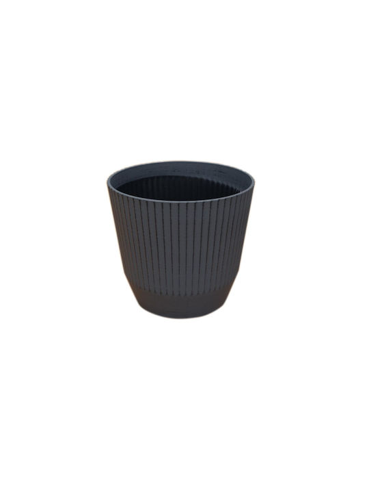 Plastona Flower Pot Grey 02.1157125