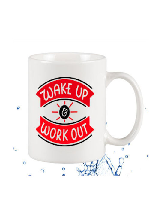 Wake Up Mug White