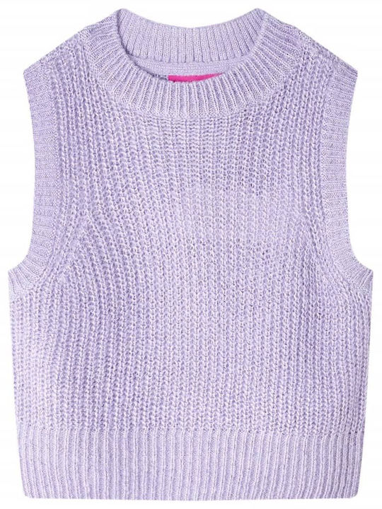 vidaXL Kids Vest Sleeveless Purple