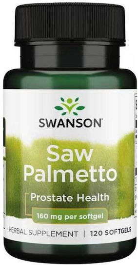 Swanson Saw Palmetto 160mg 120 softgels