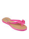 Frauen Flip Flops in Fuchsie Farbe