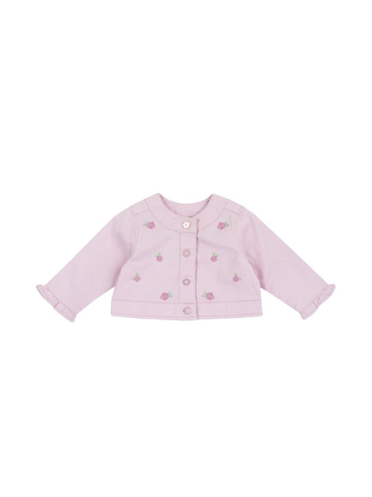 Chicco Kids Denim Jacket Pink