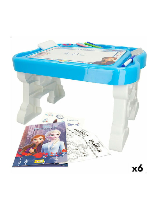 Set X 6 Kindertisch zum Malen aus Plastik
