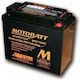 MotoBatt Κλειστού Τύπου Μπαταρία Μοτοσυκλέτας MBTX20UHD με Χωρητικότητα 21Ah