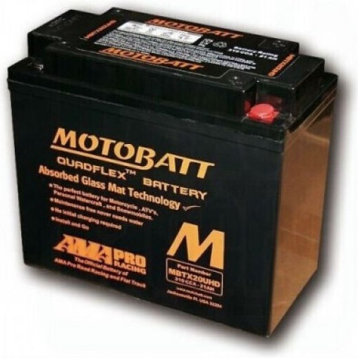 MotoBatt Κλειστού Τύπου Μπαταρία Μοτοσυκλέτας MBTX20UHD με Χωρητικότητα 21Ah