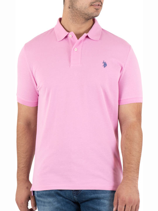 U.S. Polo Assn. King Polo T-shirt Pink