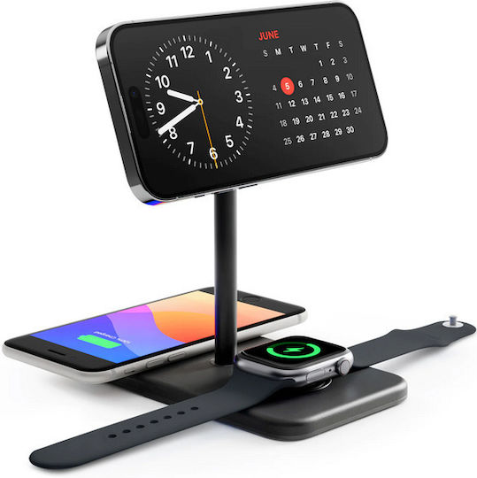 Twelve South Hirise 3 Βάση Φόρτισης MagSafe σε Μαύρο χρώμα