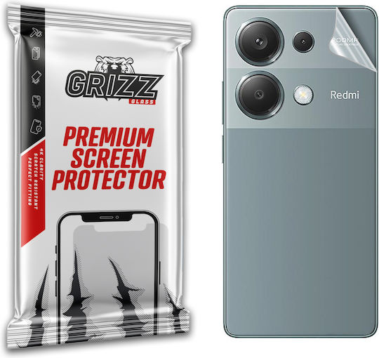 GrizzGlass Μεμβράνη Πλάτης UltraSkin για Redmi Note 13 Pro 4G Διάφανο