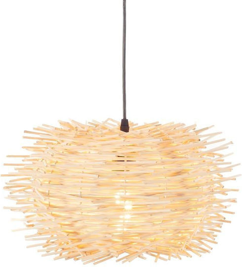 Artekko Κρεμαστό Φωτιστικό Boho με Ντουί E27 40x40x25εκ.
