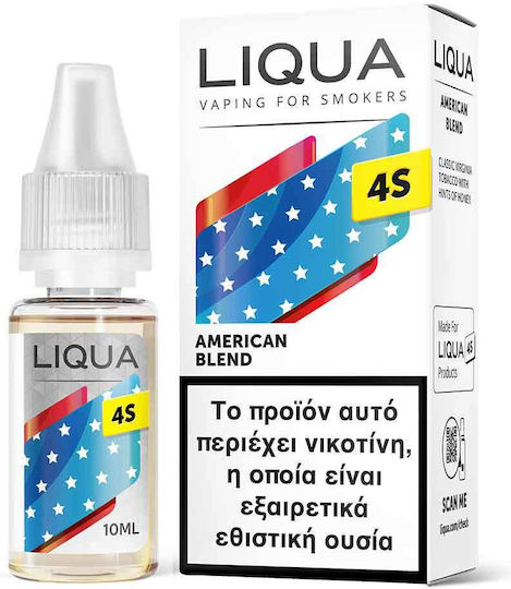Liqua Έτοιμο Υγρό Αναπλήρωσης American Blend 18mg 10ml