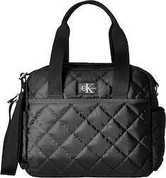 Calvin Klein Wickeltasche-Wickeltasche Schulter/Hand Schwarz 36x29cm.