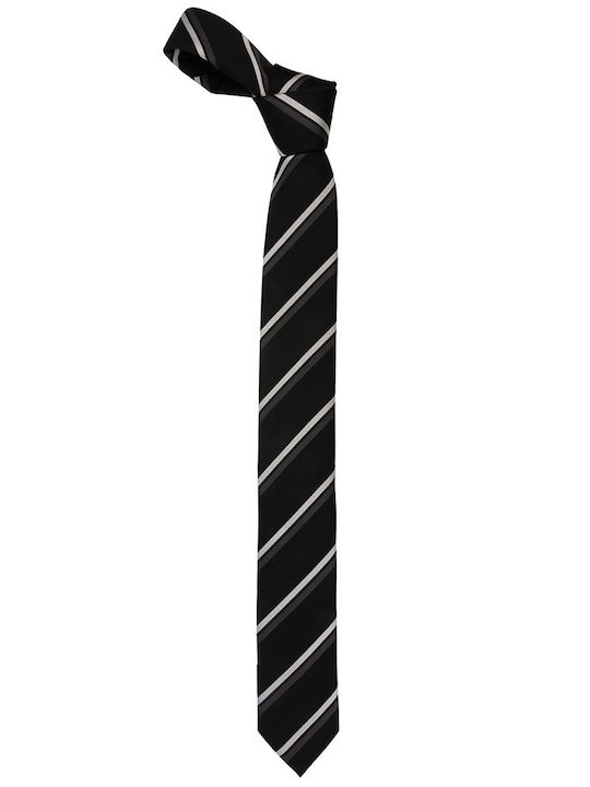 Hugo Boss Men's Tie Silk Printed in Black Color