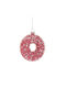 Hängend Hängendes Ornament Süßigkeiten Glas Rosa 2.5x8cm