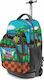 Sonic Hedgehog Ghiozdan Scoala de Spate Scoala Primara Multicolor