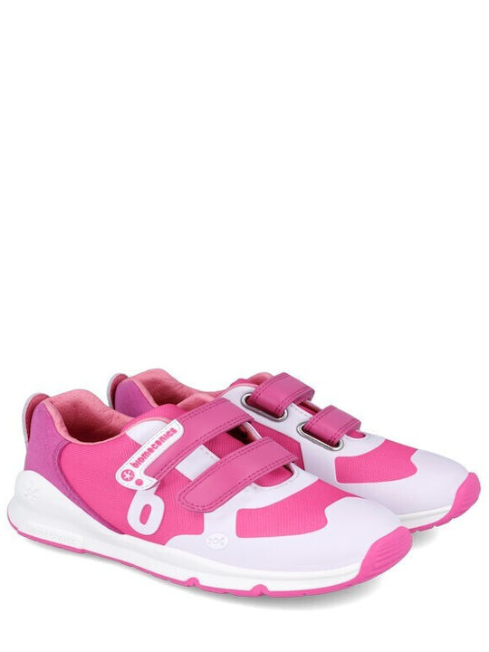 Biomecanics Kids Sneakers Anatomic with Scratch Fuchsia