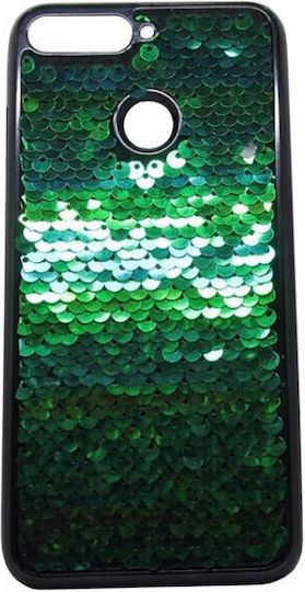 Back Cover Silicone Green (Huawei Y6 2018)