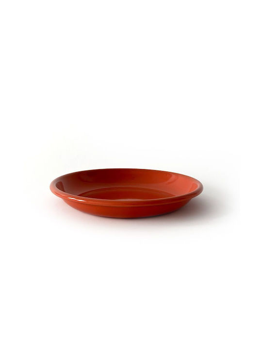 Large Plate Desert Orange with Diameter 26cm