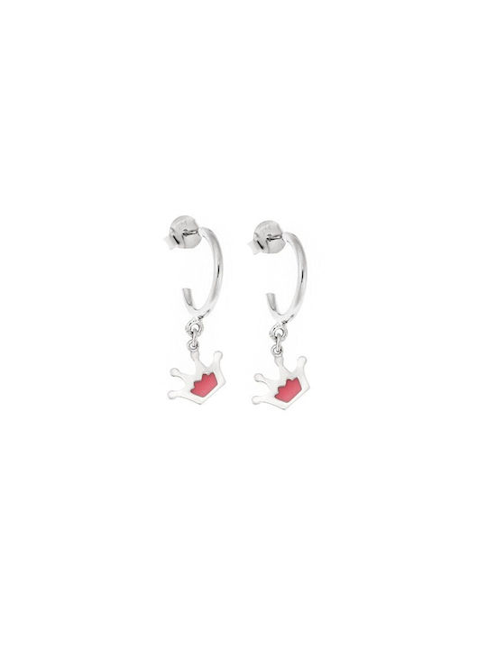 Senza Earrings Hoops made of Silver