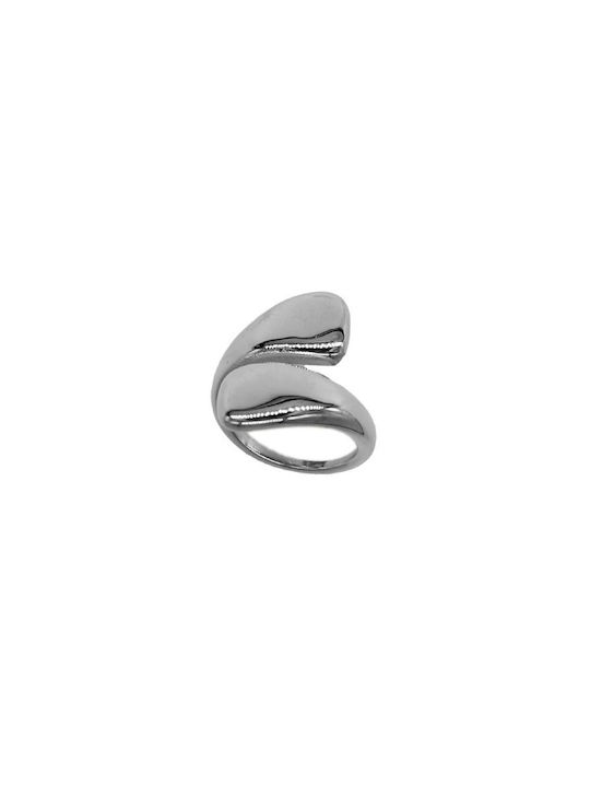 Ring Twist aus Stahl Mi37517