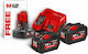 Milwaukee Set Baterie Litiu Capacitate 4Ah 18V cu Încărcător