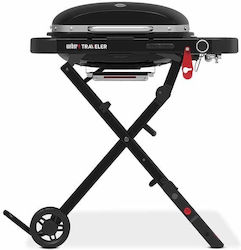 Weber Traveler Compact Portable Gas Grill Grate 52cmx36cmcm. with 1 Grills 3.2kW