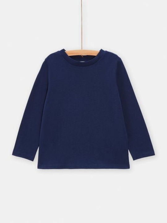 Dpam Kids Blouse Long Sleeve Blue