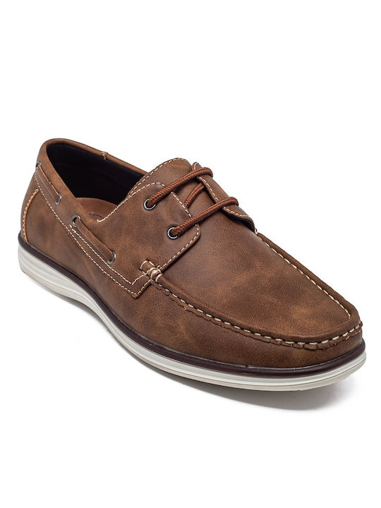 Antonio Donati Ανδρικά Boat Shoes σε Ταμπά Χρώμα