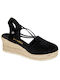 Ragazza Women's Leather Platform Shoes Black