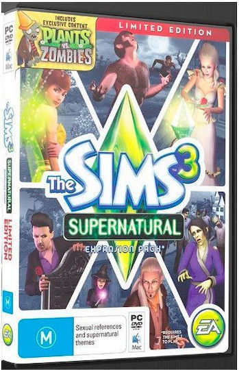 The Sims 3 Supernatural Limited Edition PC Game (Used)