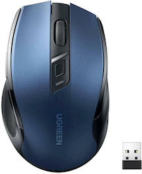 Ugreen MU006 Ασύρματο Εργονομικό Bluetooth Ποντίκι Μπλε