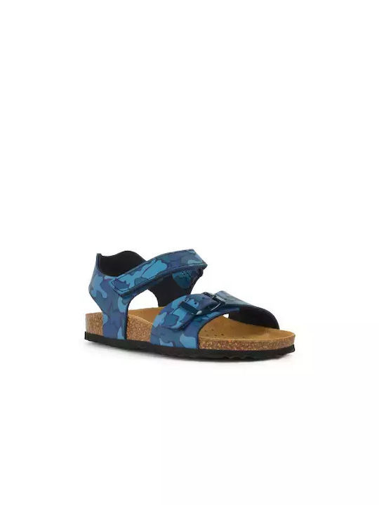 Geox Kinder Sandalen Anatomisch Blau