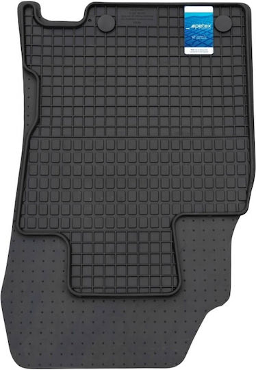 Petex Σετ Μπροστινά και Πίσω Πατάκια 4τμχ για Renault Kadjar 2015-2022 Μαύρα