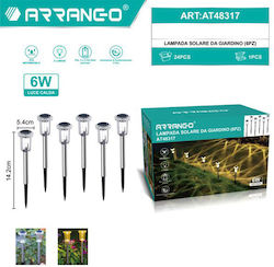 Arrango Καρφωτό Ηλιακό Φωτιστικό 6W Arrango Καρφωτό Ηλιακό Φωτιστικό 6W
