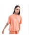 District75 Women's T-shirt Polka Dot Coral