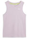 Puma Γυναικεία Αθλητική Μπλούζα Αμάνικη Fast Drying Ροζ