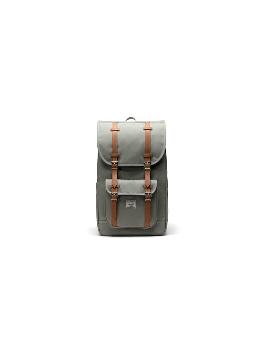 Herschel Little America Rucksack Seegrün/weißer Stich